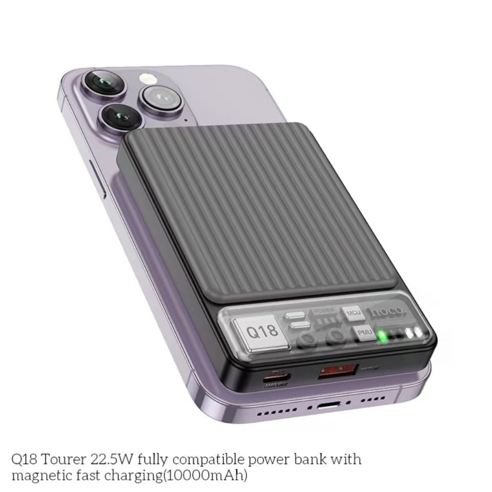 (10000 mAh) chargeur sans fil magnétique batterie portable batterie externe (10000 mAh) chargeur sans fil magnétique batterie portable batterie externe